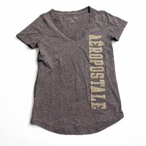 Aeropostale Charcoal Short Sleeve Tee